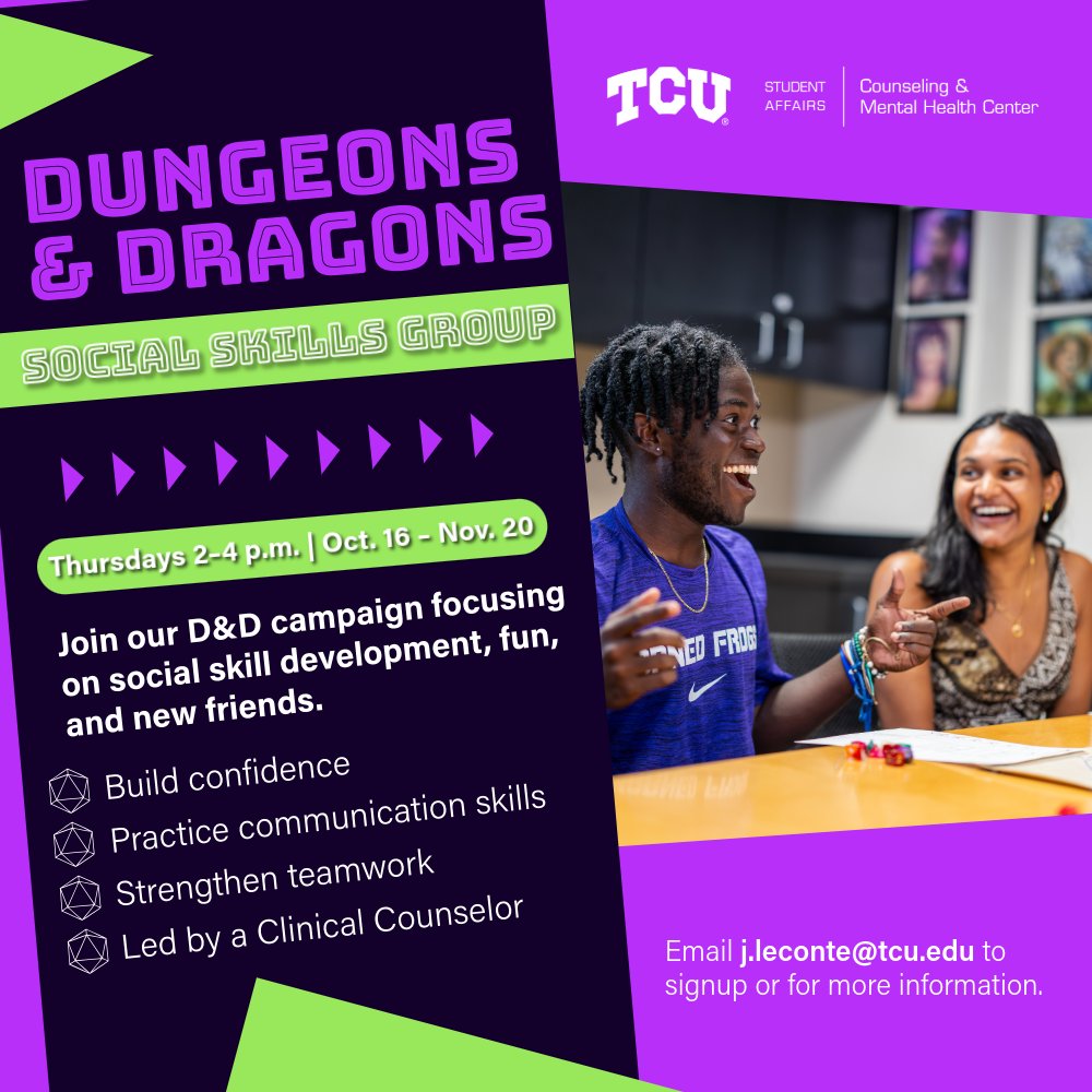 TCU Student Affairs tweet media