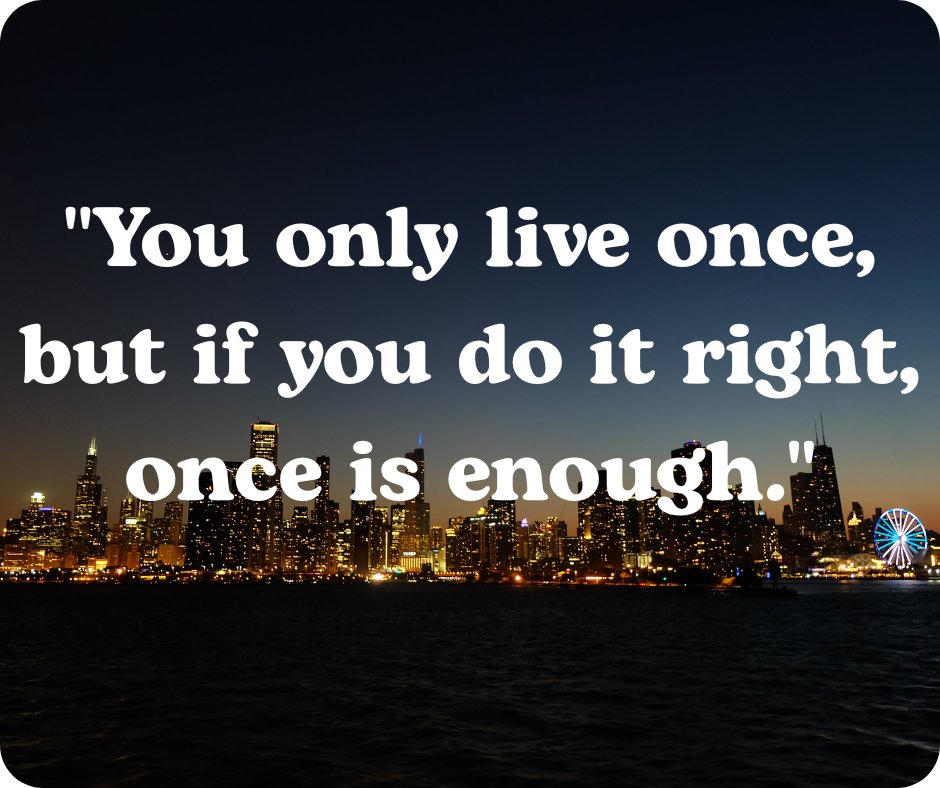 rahim52's tweet image. 🌟 Life&apos;s a one-time gig, let&apos;s make it SPECTACULAR! 🌆 Chase your dreams with PASSION because you only live once... but if you rock it, once is ALL you need! 💪😄 #YOLO #DreamBig #SkylineVibes