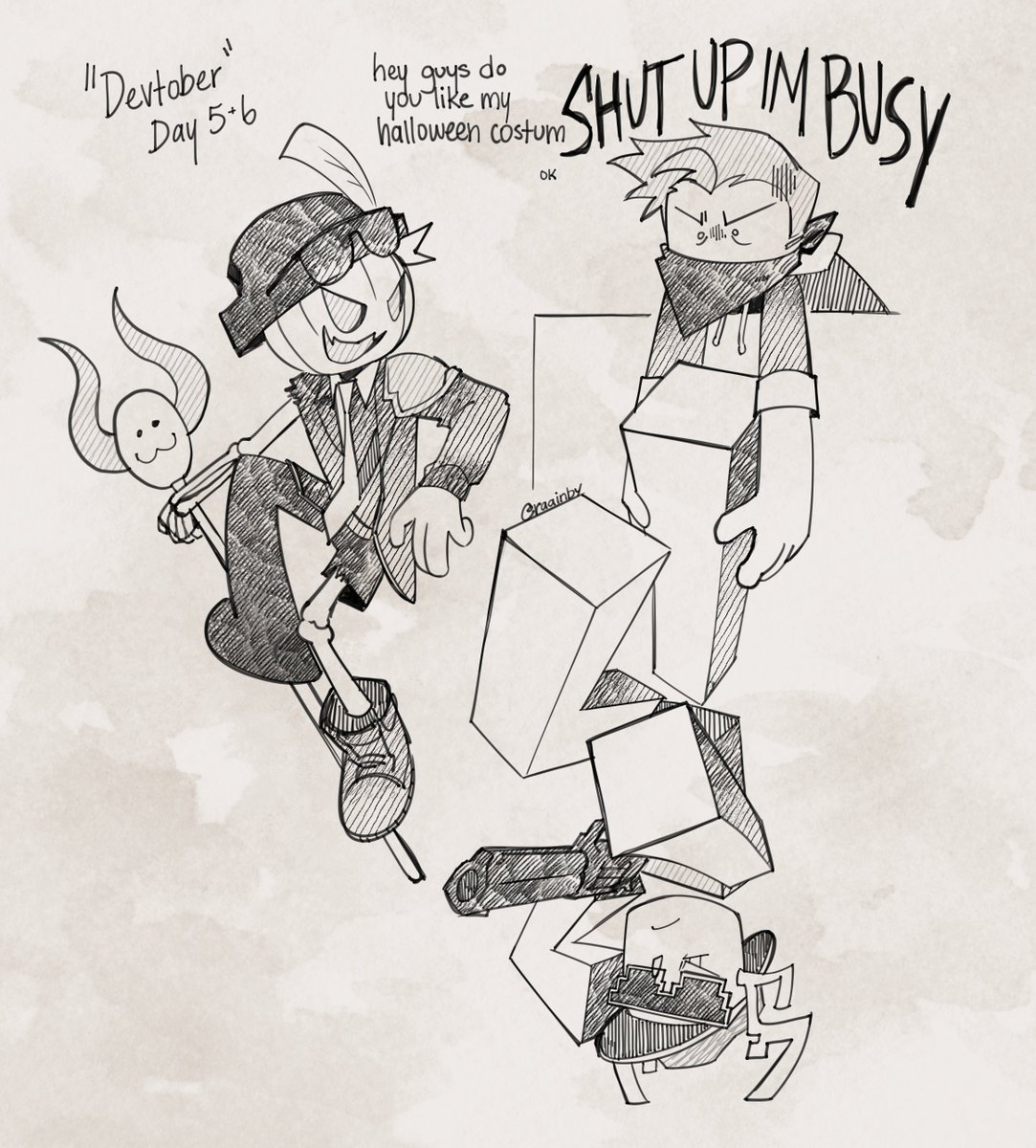 devtober day five/six ft. mm2 crew
#robloxart #robloxdevtwt