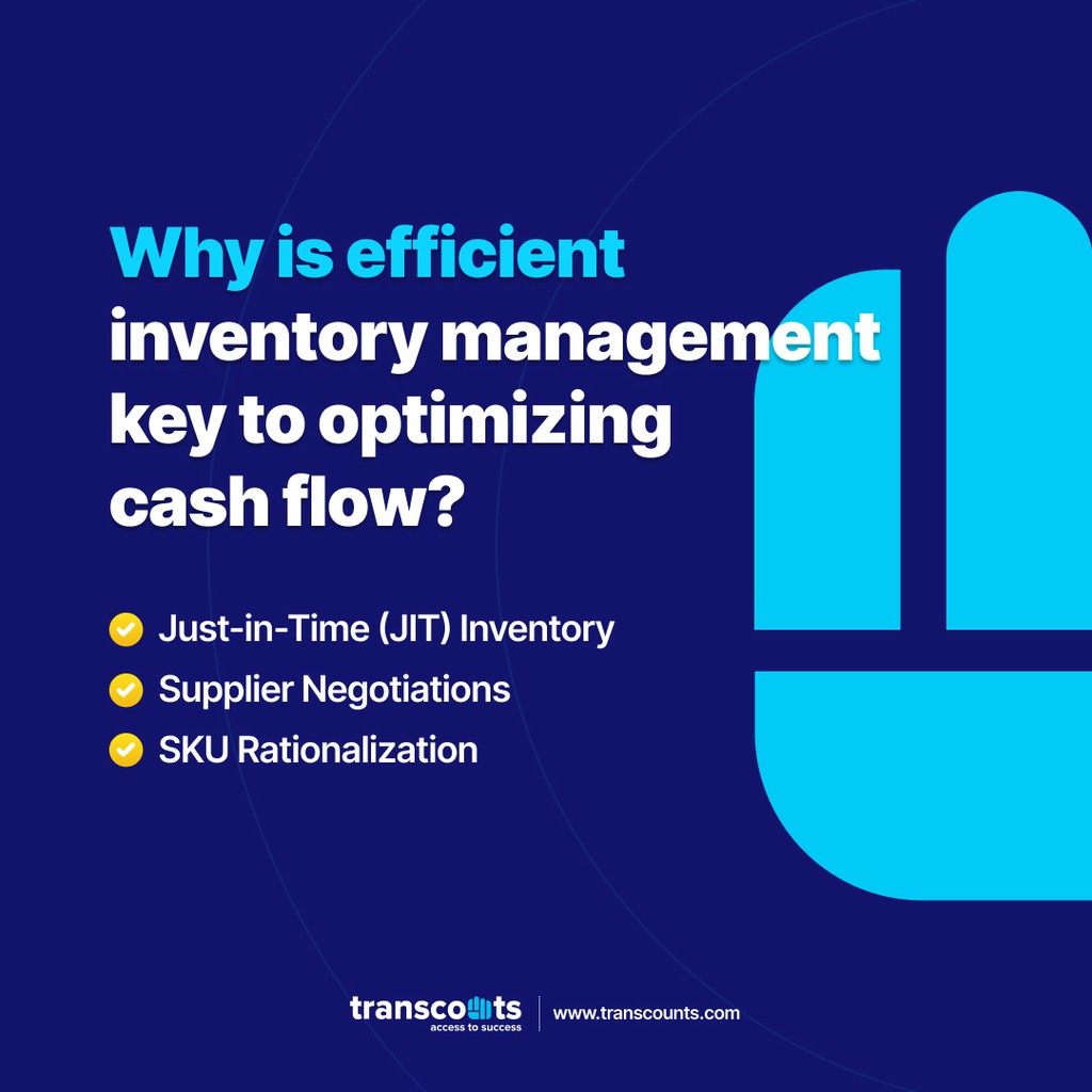 transcounts's tweet image. Why is efficient inventory management key to optimizing cash flow?
Read more 👉 lttr.ai/AcvtR
#inventorymanagement #cashflowoptimization #businessefficiency #reducecosts #financialhealth #supplychainmanagement #financialreporting #bookkeeping #transcounts