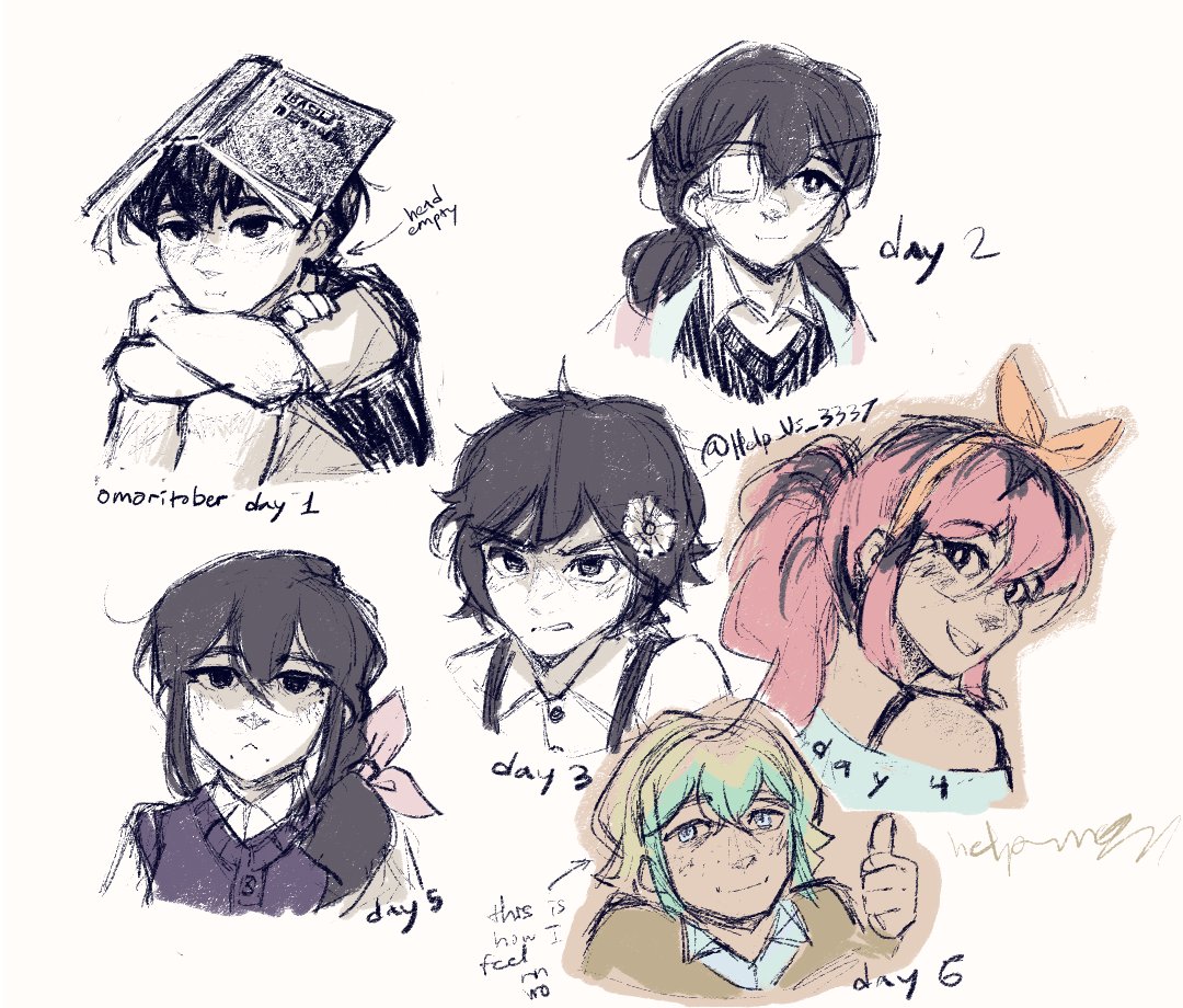 Help_Us_3337's tweet image. sorry for joining late and these being doodles, I hate being sick but I'll try to keep drawing omoritober consistently

#omoritoberau2025 #OMORI #omorifanart  #omorisunny #omoriaubrey #omorirowan #omariposaAU #emori #omoriotwf