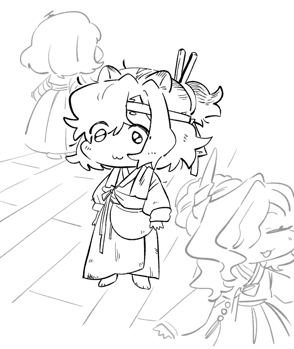 엘리아스 한복행사에 생활한복 입혀 보내진 바나