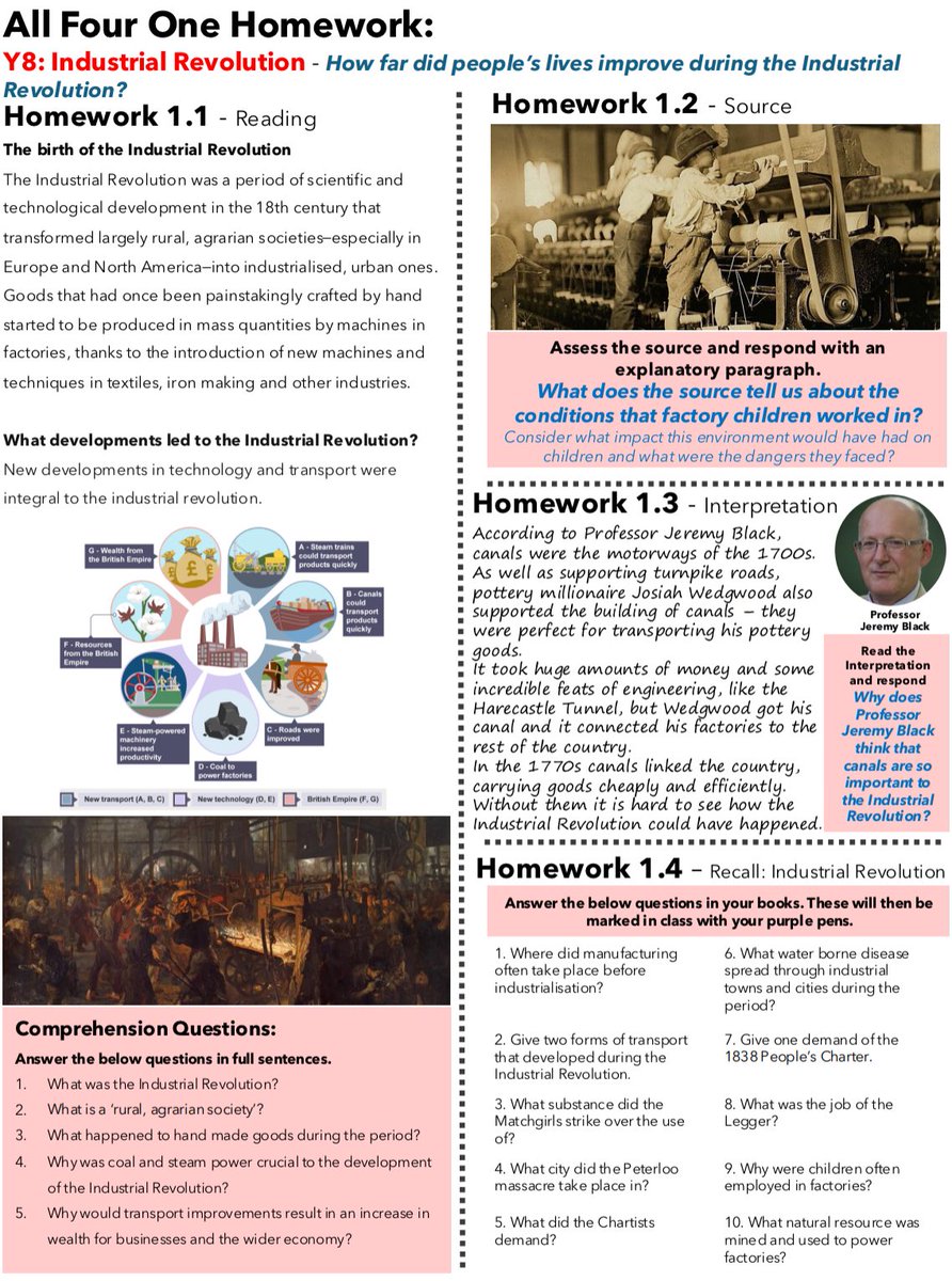 mrfitzhist's tweet photo. First topic homework set for Y7-9 within our new booklets. Students working through short meaningful tasks linked to bettering their understanding of second order concepts and building on knowledge developed in lessons. #historyteacher https://t.co/MlzB0HPvHj