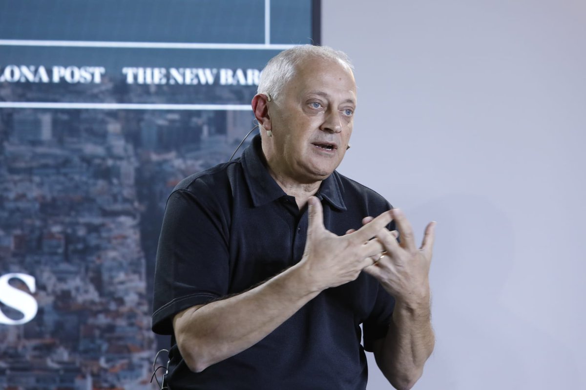 <a href="/Maite_Esteve/">Maite Esteve</a> <a href="/fcatcultura/">Fundació Catalunya Cultura</a> <a href="/MACBA_Barcelona/">MACBA | Museu | BCN</a> 🗨️ <a href="/JosepLagares/">Josep Lagares</a>, impulsor i vicepresident de la <a href="/FundMetalquimia/">Fundació Metalquimia</a>: “Els humans som éssers espirituals que se’ns ha permès gaudir experiència terrenal, però quan tornem a l'esperit només ens emportarem una motxilla plena del bé que hàgim fet aquí”   

#MomentsEstel·lars