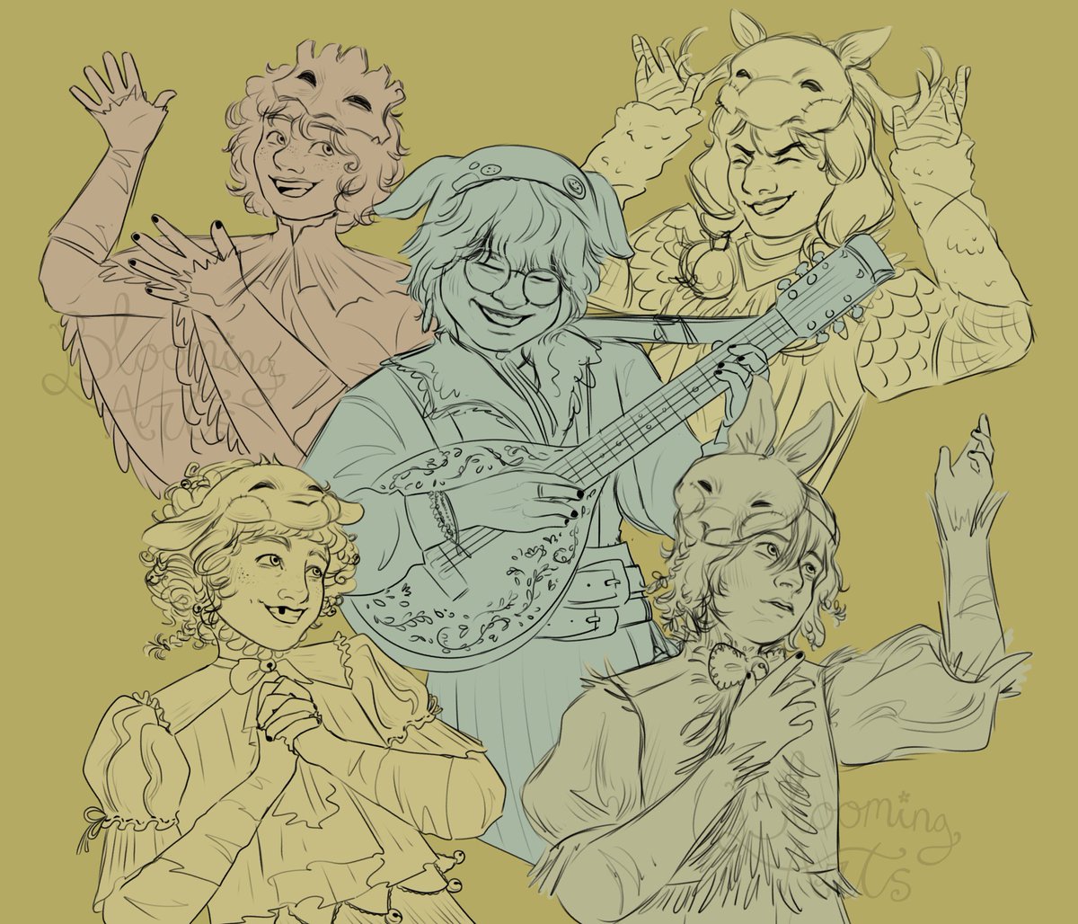 Keath has been added!!! :D 🌟🌾
#yaelokre #yaelokrefanart #keathosk