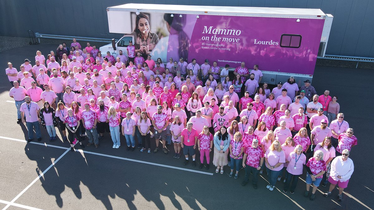 October is Breast Cancer Awareness Month and we are so excited to support Guthrie's Mammo on the Move program here at Amphenol Aerospace in Sidney. Employees still have the opportunity to set up appointments for Tuesday 10/7. #BreastCancerAwareness