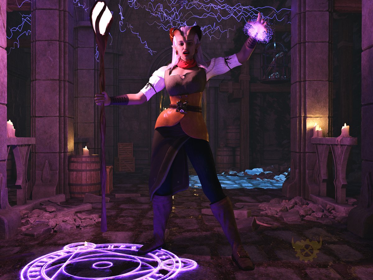 HesperaSmith's tweet photo. The best mage in Thedas! #Qwydion #DragonAge #DragonAgeAbsolution #3dart #myart https://t.co/JET2DSBztg