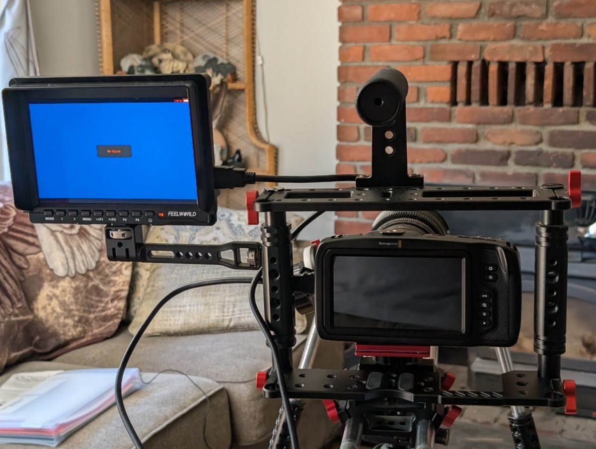 Newsteadvisuals's tweet photo. Shot an interview yesterday on the @Blackmagic_News camera. https://t.co/5xW3w2zAua