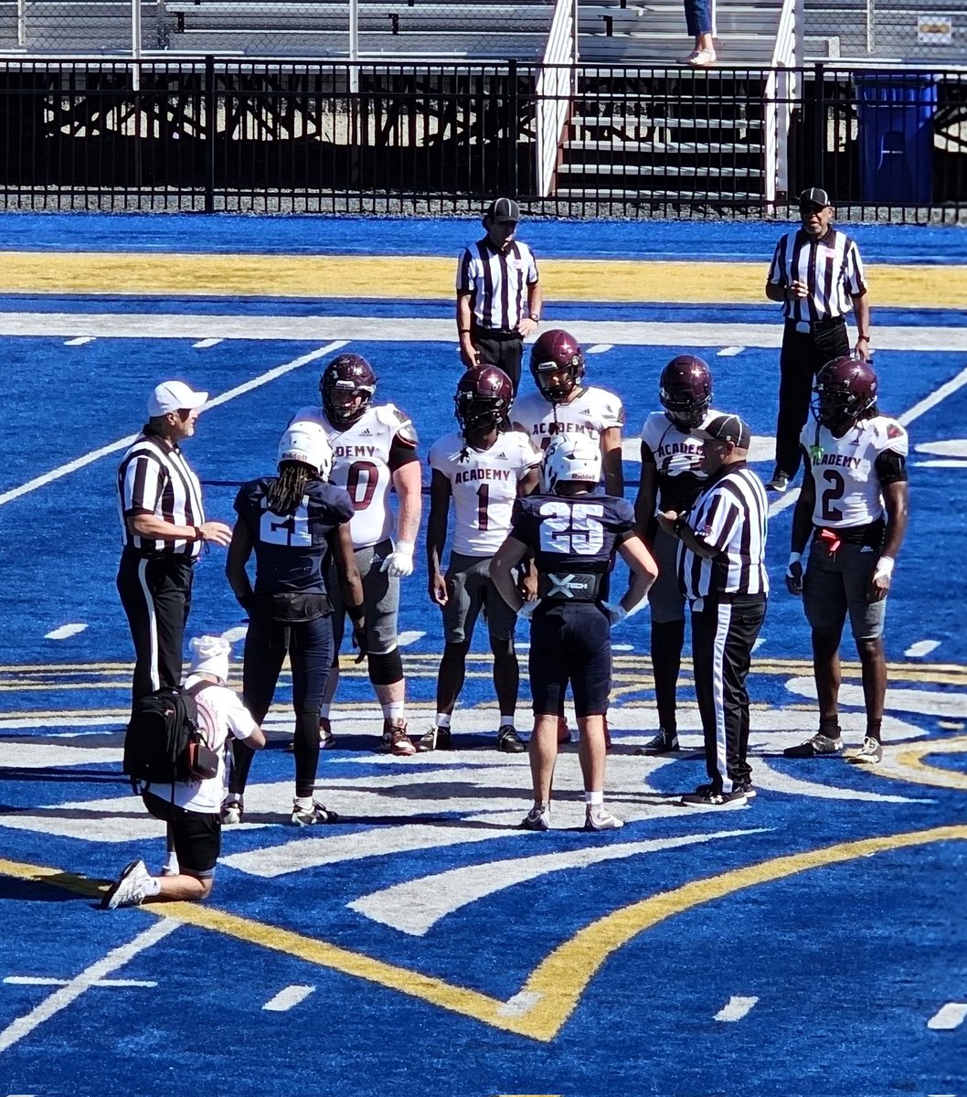Honored and blessed to continue each week  representing my team in the coin toss each week. Another 34-13 win this week against Milford Academy (NY), to go 4-1 on the season. 
<a href="/Coach_Ander5on/">Coach Anderson</a> 
<a href="/martin_manson3/">Martin Manson Jr.</a> 
<a href="/STMCT_Football/">St. Thomas More Football</a> 
#Aidandonnellyfootball