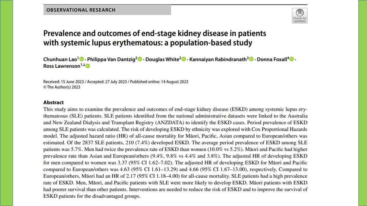 Rheumatology International tweet media