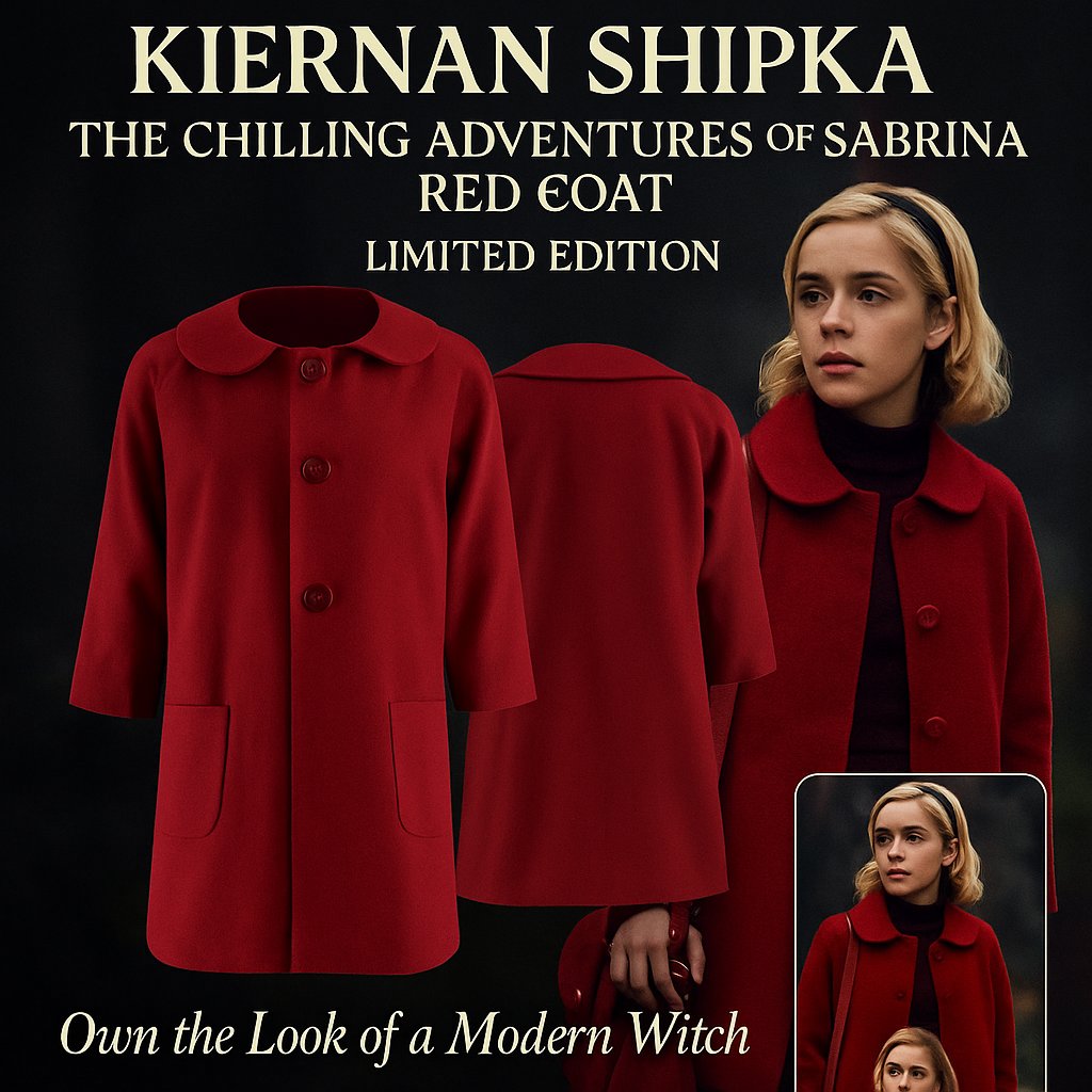 Jacketstown1's tweet image. Mystery never goes out of style. ❤️

The Kiernan Shipka Red Coat from The Chilling Adventures of Sabrina brings elegance with a hint of enchantment. 

Shop now and embrace your inner witch.

#SabrinaStyle #RedCoatMagic #jacketstown

jacketstown.com/product/kierna…