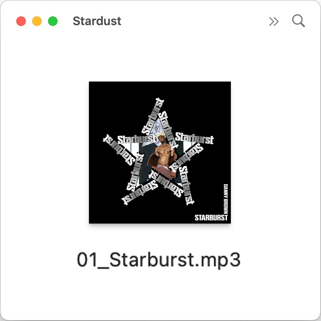 FREE STARBURST MP3 DOWNLOAD drop.cobrand.com/d/DannyBrown/f…