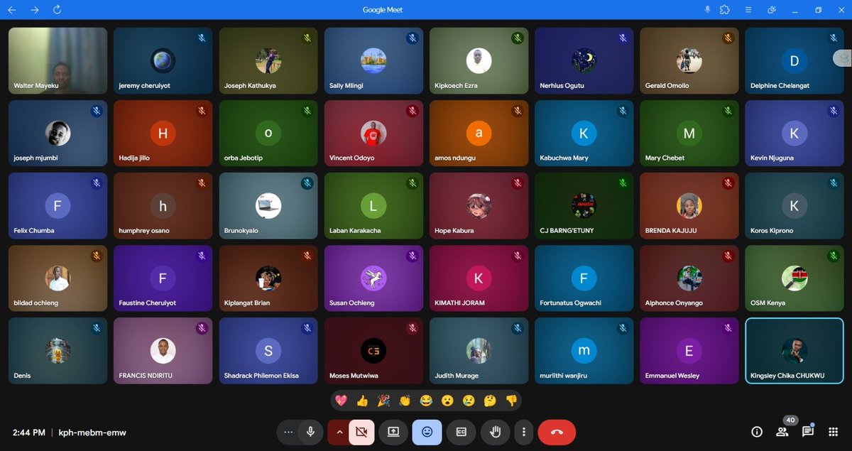 🗺️✨ Exciting news — OSM Daily Mapping kicked off today and the turnout was amazing! 🎉
Over 40 participants joined in to help fix challenges and improve our maps 🌍💚
Thank you to everyone who showed up &amp; contributed 🙌
 #90DayFixChallenge #OSMKENYA  #maproulette