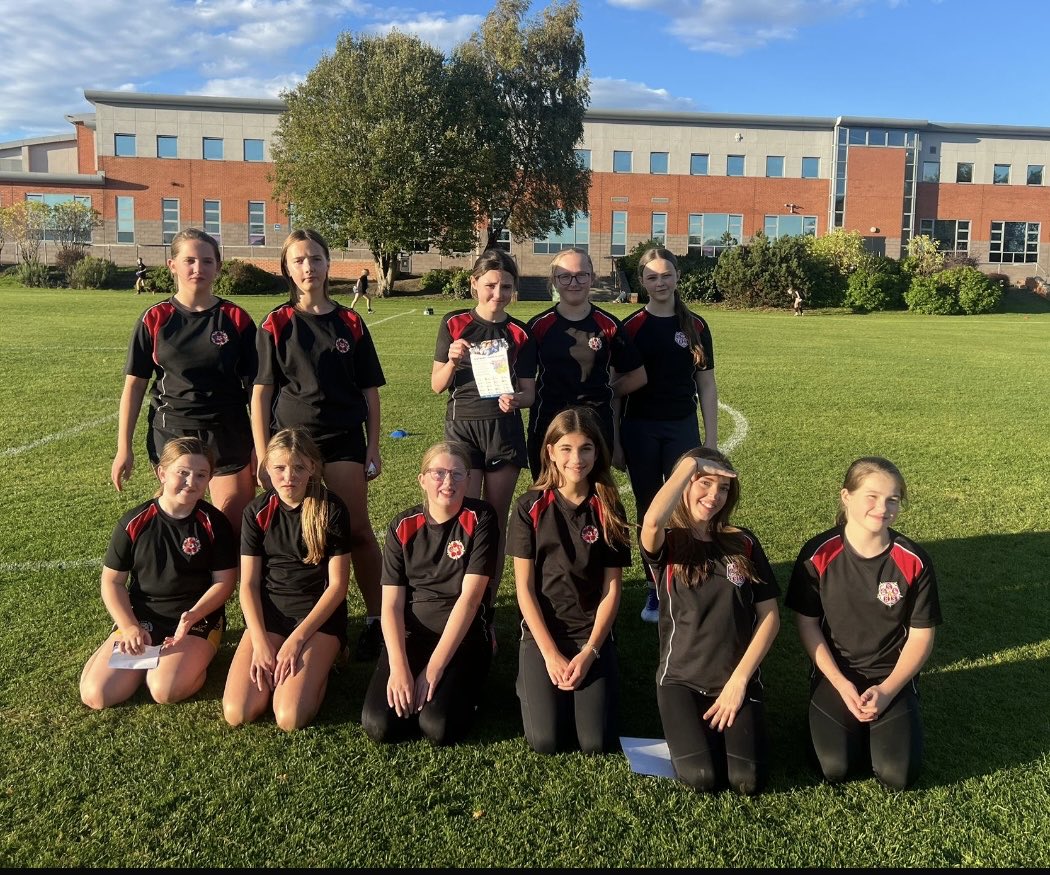 The girls rugby team in action tonight for their first full contact tournament and what a performance it was! 

Although they didn’t get the result they hoped for a resilient display with lots of positives to take away. Well done girls 👏