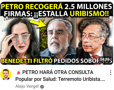 Congresistas corruptos y hampones...
SI PENSABAN BLOQUEAR NUEVAMENTE LA REFORMA A LA SALUD...
El Presidente Petro, que es sabio, los dejará como el ternero y sin curules para el próximo periodo.