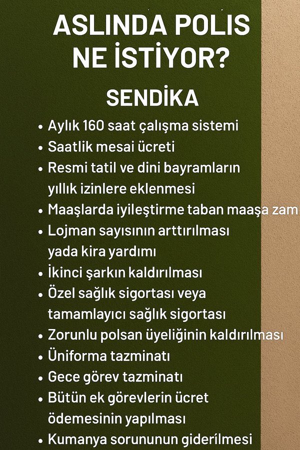 Polisin sesi ne zaman duyulacak #PolislerSoruyor