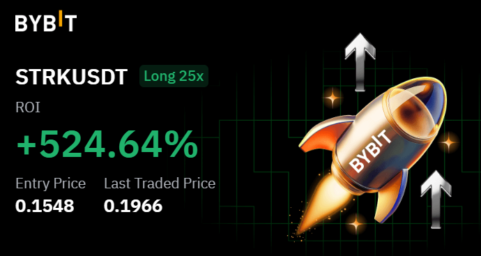 It's time for $STRK 💵💵💵

Now you need to:

Lock in -> Find consolidation -> Look for volume spike -> Long -> Repeat