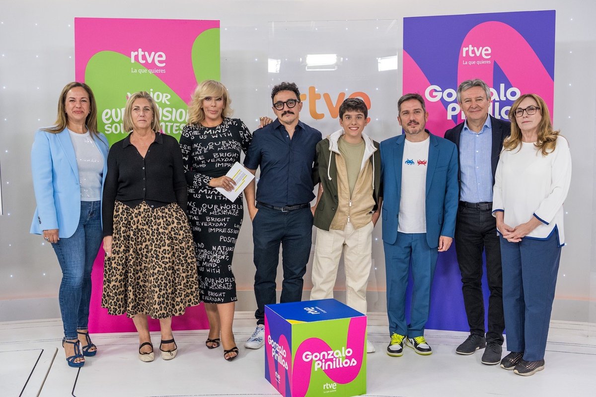 eurovision_tve's tweet photo. ✨ @rtve presenta 'Érase una vez (Once upon a time)', la canción de Gonzalo Pinillos para #EurovisionJunior2025 🎶

👉 La puesta en escena contará con la dirección artística de Juan Sebastián y la coreografía de Mónica Peña.

https://t.co/ijZ3uHqsX7 https://t.co/cLtbdzsW5O