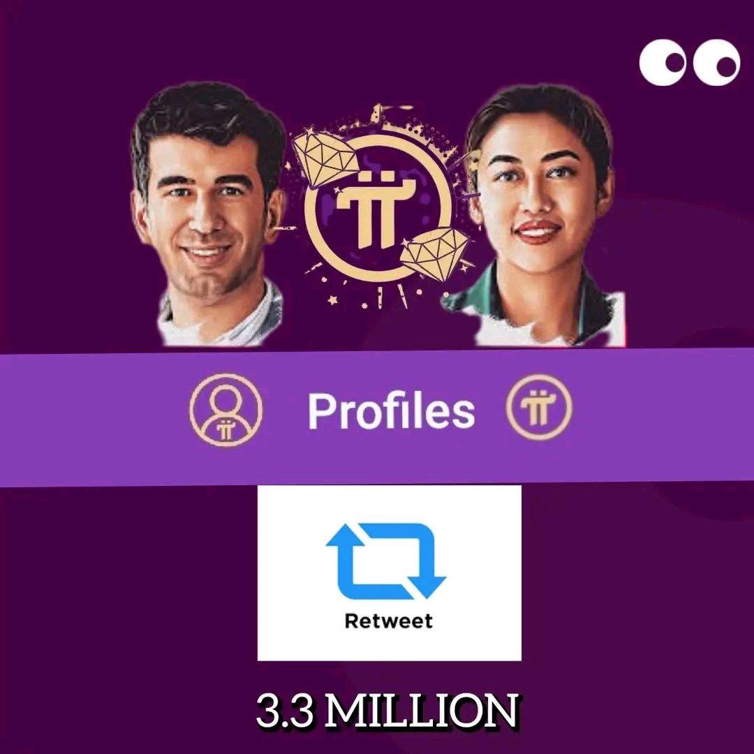 pisocialprofile's tweet photo. ⚡️  Pioneers 💜  We need 1000 Retweet!  👈

🎯  Drop your Profile Username 👇 🔥 🧑‍🌾

🟢  Who's active?  🫵 🚀🎯🚀💯

#PiNetwork https://t.co/c8uoHcylHc