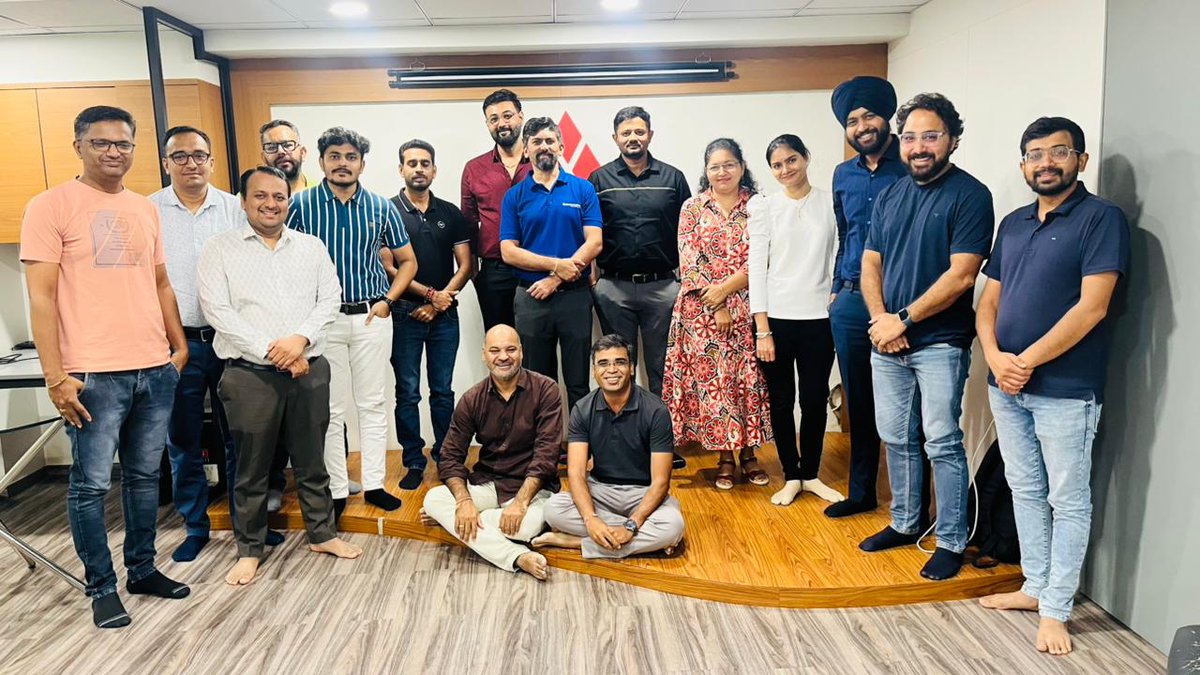 aimsinfosoft's tweet photo. Great session on “Project AI-nity: Orchestrating Projects with Human–AI Harmony” by @kartikdhokaai , Co-founder @TheResourcefulNetwork.

Hosted at Aims Infosoft for AIMED members — exploring how AI and humans can collaborate to drive smarter project outcomes! 💡

#AI #AIMED https://t.co/5Zl6wU0UWp