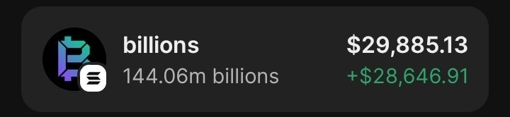 sol_sniper4's tweet photo. $BILLIONS is making waves 🌊💰
Printing massive profits in my Alpha TG group 🏆🚀

Ca: 3BfkJer24rHzRDmeuJoFKFcpTgzz66LD8h2pxdFKpump

#BILLIONS #Crypto #Solana #Memecoins #CryptoTrading #Altcoins #Blockchain #CryptoAlpha #CryptoSignals #DeFi #CryptoCommunity https://t.co/NhqoacbHTD