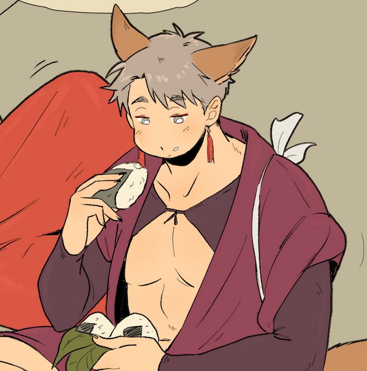 Neon_Gin's tweet image. Foxumu: "STOP EATING ALL THE OFFERINGS, YA FAT FOX!" 💢

The "FAT FOX":