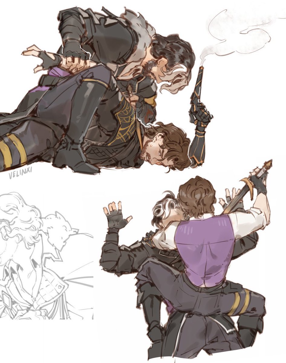 velsmells's tweet image. They’re fighting to see who’s the cooler not-brother or something #verstave