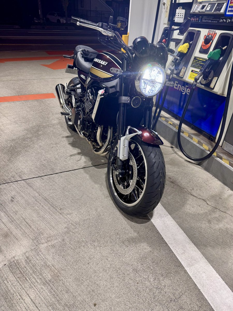 MUGENch2's tweet photo. 無事に大型二輪取得して念願のZ900RS https://t.co/Po6MNNSLkb