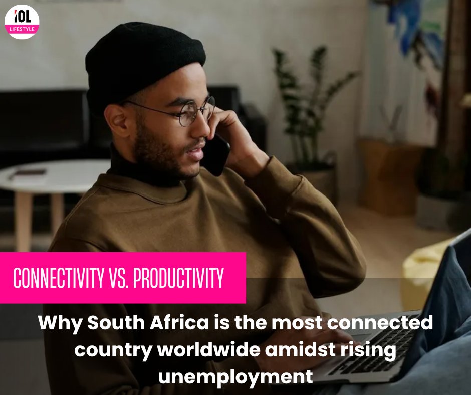 IOL_Lifestyle's tweet image. South Africans now spend nearly 9.5 hours online daily, making the country the most connected in the world, despite unemployment topping 32%.
#DigitalLife #SouthAfrica #InternetUse
Read on tinyurl.com/4cjnpu9e