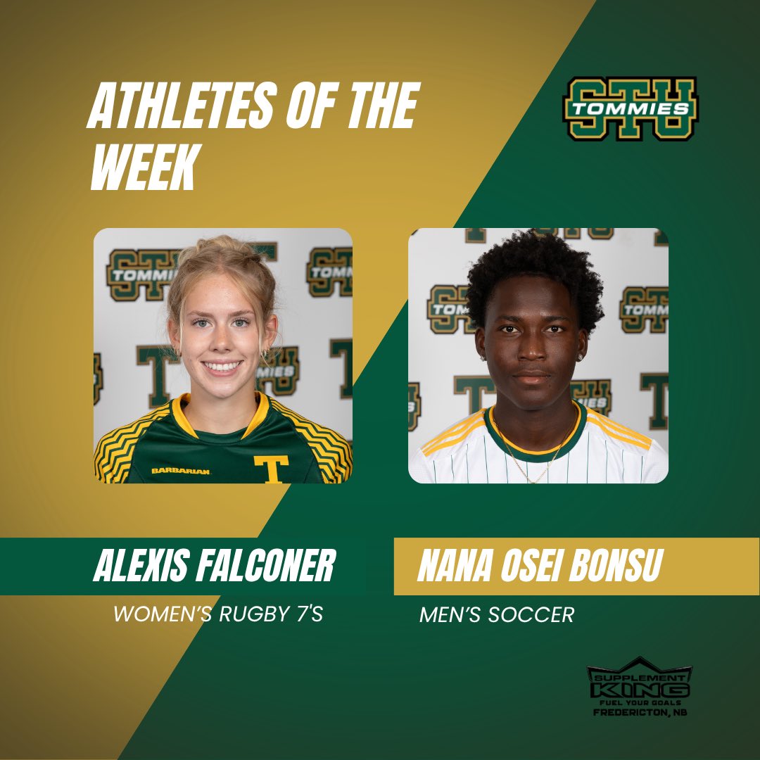 Congratulations to our <a href="/SKFredericton/">Supplement King Fredericton</a> Athletes of the Week!