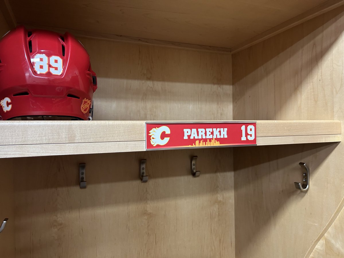 It’s official, Zayne Parekh has changed his number to 19. 
Apologies to all those w no.89 on their Parekh jersey, but they are now collector’s edition.