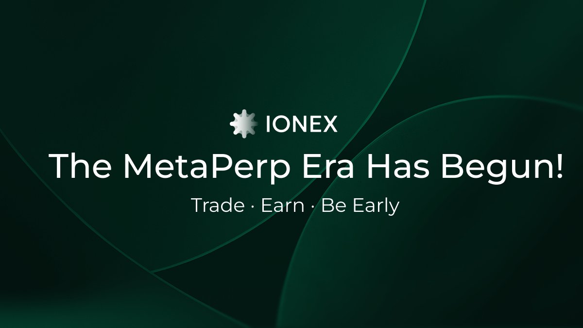 The MetaPerp is LIVE on <a href="/Plasma/">Plasma</a>!
On-Chain derivatives. CeFi-level execution.

Trade on Ionex and join our Ignition Campaign, where your trading volume earns points that will translate into an airdrop later on.

👉 ionex.trade