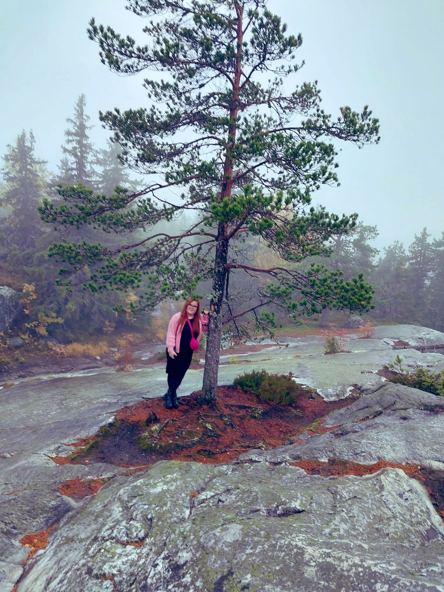 taija_myyra's tweet image. Akka Kolilla. #eräprinsessa #koli #pohjoiskarjala