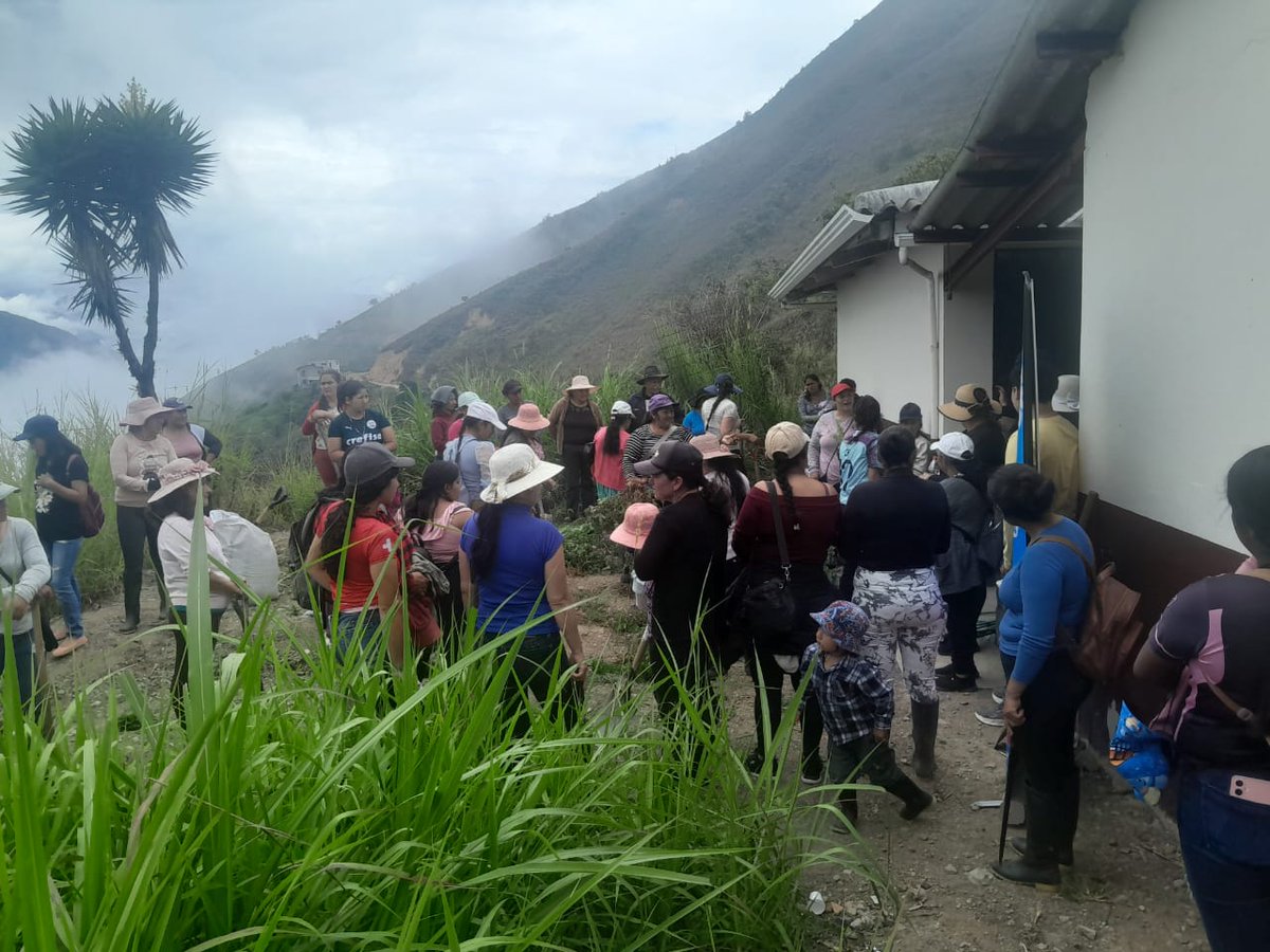 🌱 En San Rafael de Sharug, Pucará, compartimos junto a las familias de Comunidades por la Vida, un taller sobre diseño de huertos familiares y alimentación saludable. 
Brindamos herramientas para que cada hogar cultive sus propios alimentos y fortalezca su economía.