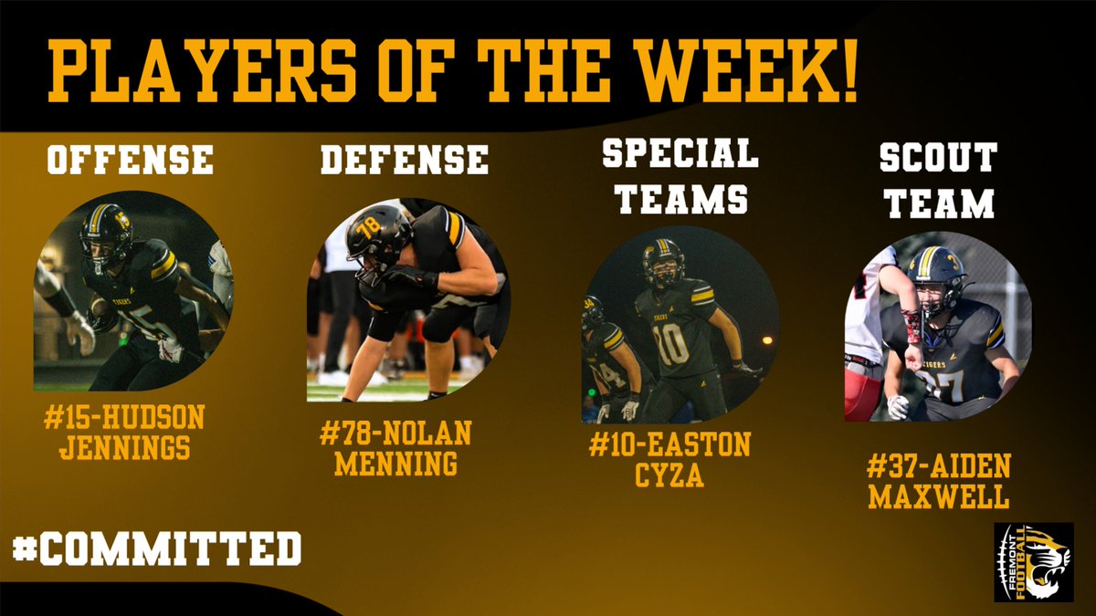 Fremont Tiger Football (@fhs_tigerfb) on Twitter photo 