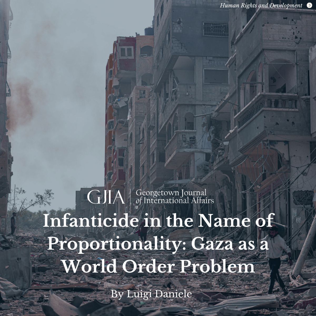GJIA_Online's tweet image. Since October 2023, over 18,000 children have been killed in #Gaza, thousands more injured and orphaned. Luigi Daniele argues that #Israel has attempted to justify these mass child casualties via its own interpretation of #proportionality. 

Read now 👉 buff.ly/57QLvHS