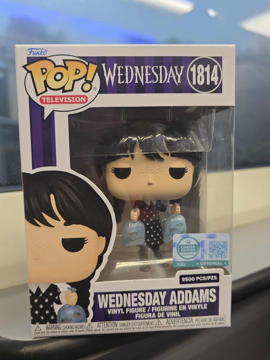 FunkoPOPsNews's tweet photo. First look! Wednesday fans, check out the new Wednesday Addams w/ Piranhas Funko POP! Limited to 9,500 pieces .. thanks @kelseyyselena ~ #WednesdayAddams #Wednesday #FPN #FunkoPOPNews #Funko #FunkoPOP https://t.co/n0haKMbrPX