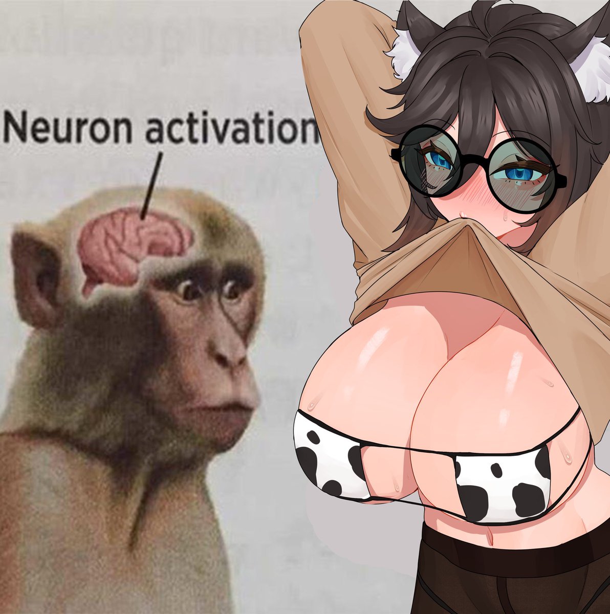 kasizil's tweet image. Are those neurons being activated partner? ~ ❤️

Moo 🐮