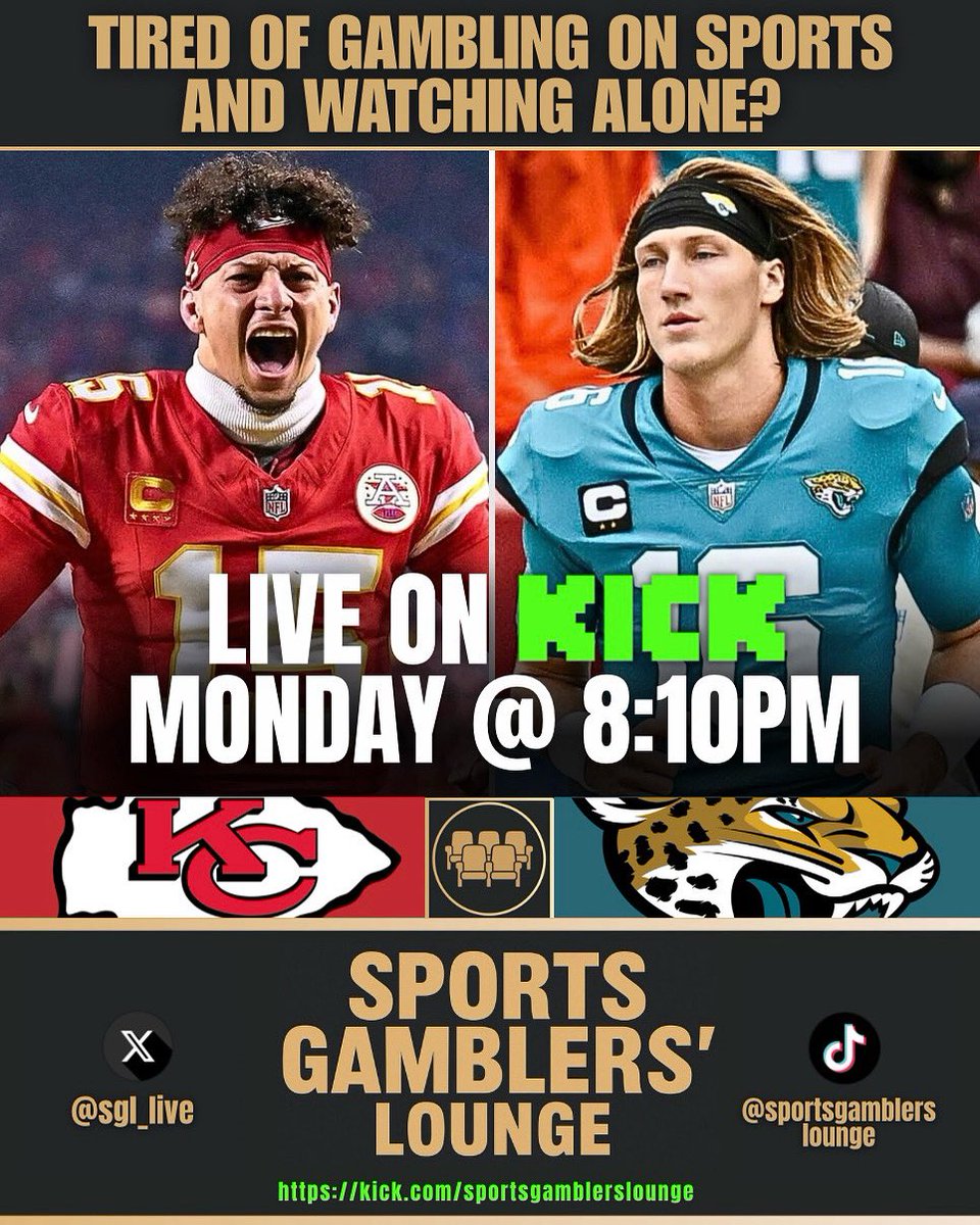 sgl_live's tweet image. PLAYOFF BASEBALL AND MONDAY NIGHT FOOTBALL AT THE #SGL ⚾️🏈
Click here to join ⬇️
Kick.com/sportsgamblers…