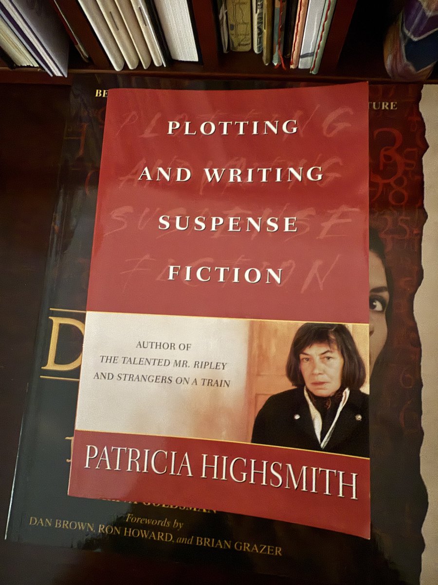 GMMalliet's tweet photo. #WhatI’mReading Patricia #Highsmith on #writing suspense #fiction . I read this many years ago. What I took away from it was her habit of working at the day job, coming home and taking a shower, then writing all evening. She said it gave her a sense of 2 days in 1. https://t.co/Kw92j430XM