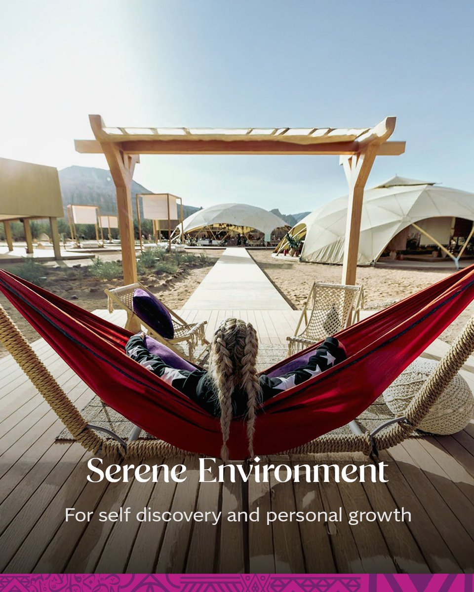VisitSaudi's tweet image. Reconnect with your inner peace at the AlUla Wellness Festival. 🌿✨
Immerse in sound baths, relaxing, and holistic experiences amidst AlUla’s stunning landscapes.
📍#AlUla
Reserve your spot today and embrace serenity: visitsaudi.com/en/stories/alu…
#StayedForMore #VisitSaudi