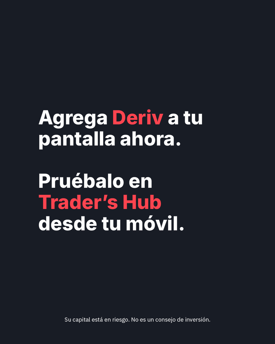 DerivEspanol's tweet image. En el trading, cada segundo cuenta. Por eso creamos nuestra PWA para la velocidad.

Abre operaciones en menos de 5 segundos y reacciona al mercado más rápido que nunca.

Consigue tu ventaja. Crea una cuenta demo gratuita ahora 👉🏻 deriv.link/3Wl3JuB

#Deriv #TradingApp…