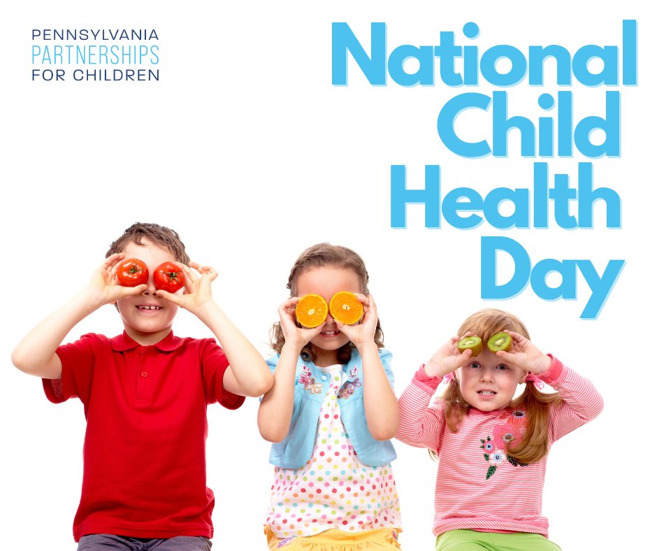 PAP4Children's tweet image. 💙 Today is National Child Health Day! Every child in Pennsylvania deserves access to quality health care, nutritious food, and safe communities to grow and learn. Let’s keep working together to put kids’ health first—today and every day.

#PAKids #ChildHealthDay