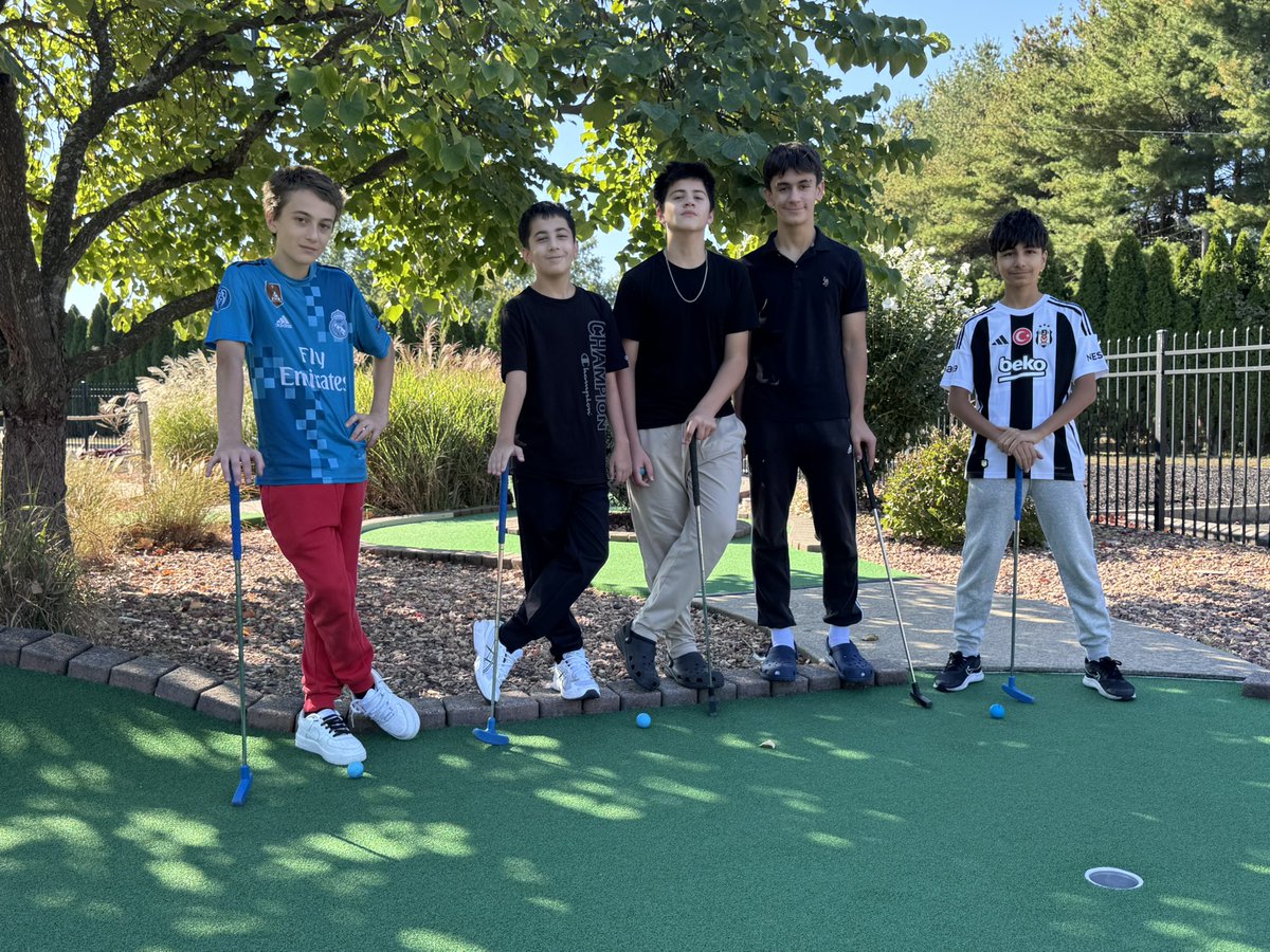 EdepAcademy's tweet photo. This past Saturday, our boys enjoyed an exciting and laughter-filled morning at the Minigolf Activity in Paramus, NJ! From friendly competition to creative trick shots, the students brought their best energy and sportsmanship to the course. https://t.co/nJR7e5HBiy