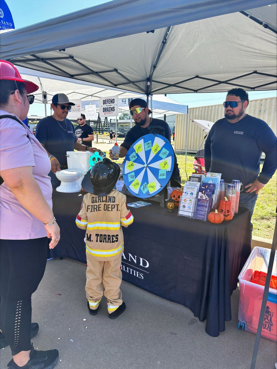 🎉 A huge thank you to all the families who joined us at #SafetyFest2025! Your participation made the event a great success.

💧 An extra big shoutout to our amazing #GarlandWaterUtilities employees who volunteered their time and energy to make this community event possible.