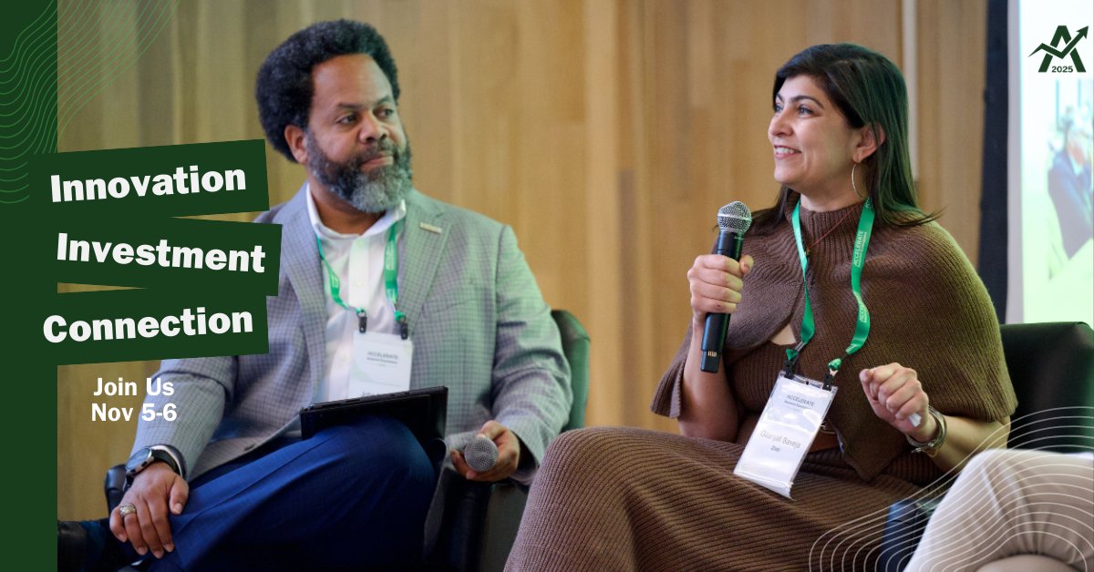 Proud to sponsor the Accelerate Investor Conference, returning to Arlington, VA to highlight the DMV’s innovation, opportunity &amp; potential. 🚀

Together, we’re fueling growth &amp; connection across the region’s startup ecosystem.

🔵🟢🟡 acceleratedeals.org