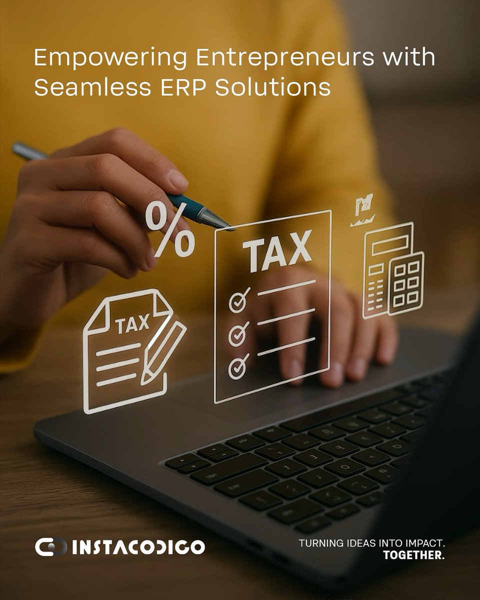 instacodigo's tweet image. Transform your business with ERP solutions that empower entrepreneurs to work smarter and grow faster.
👉 Start your ERP journey today: instacodigo.com/contactus
#ERP #BusinessGrowth #Automation #Entrepreneurs #InstaCodigo