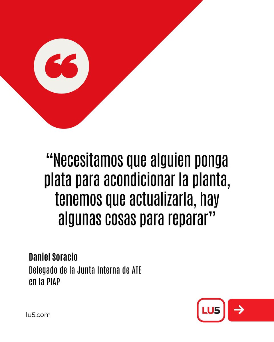 LU5AM600's tweet image. 🚨 La situación de la Planta Industrial de Agua Pesada (#PIAP) continúa complicada, a pesar del anuncio de que cinco empresas respondieron al llamado de #Neuquén para acordar futuras compras de agua pesada.