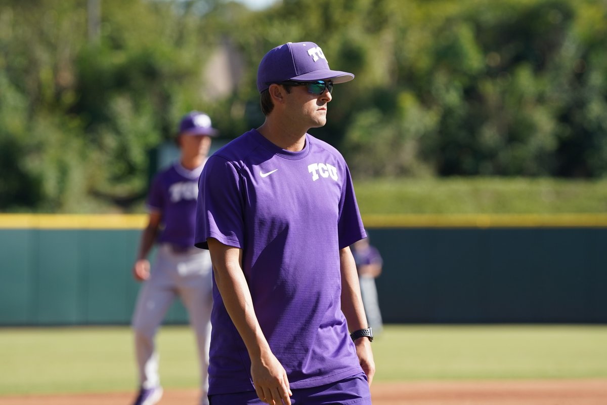 TCU_Baseball's tweet image. happy #NationalCoachesDay to our staff 🫡