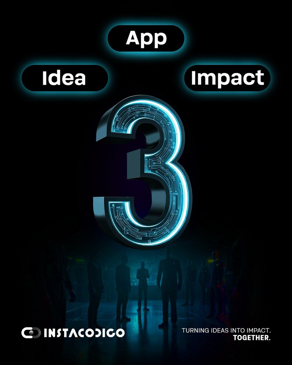 instacodigo's tweet image. Idea. App. Impact.
Turn your vision into a product that drives real results — faster with InstaCódigo.
👉 Build smarter → instacodigo.com/contactus
#AppDevelopment #StartupGrowth